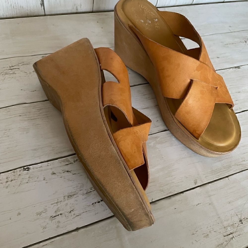 Kork Ease Lana Wedge Sandals Size 10/42 - Picture 5 of 15